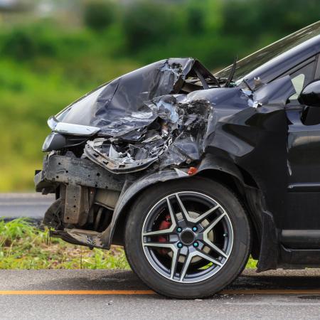 Crashed Car