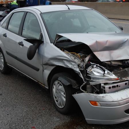 Crashed Car