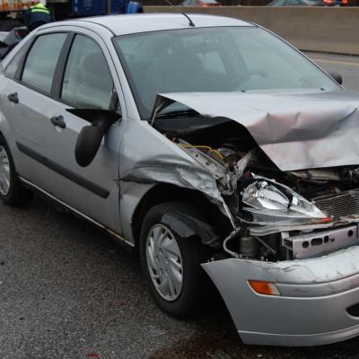 Crashed Car